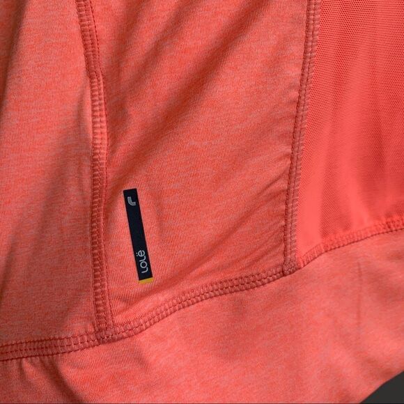 Lole Essential Zip Up Running Jacket Coral Orange Size Medium - Picture 8 of 12